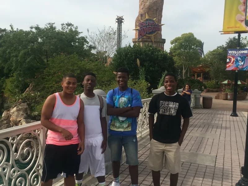 FYM youth on a group outing