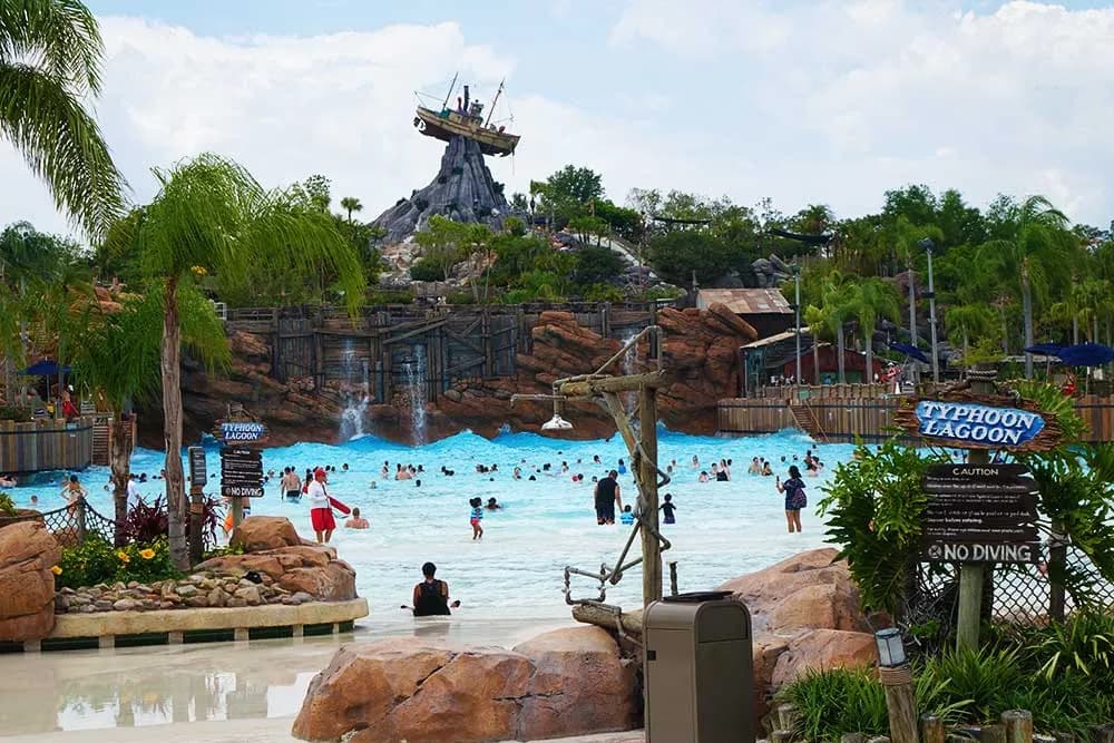 Typhoon Lagoon wave pool
